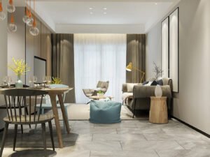 Godrej Tycoon Sector 53 Gurgaon luxury dining and living area with modern interiors and premium finishes